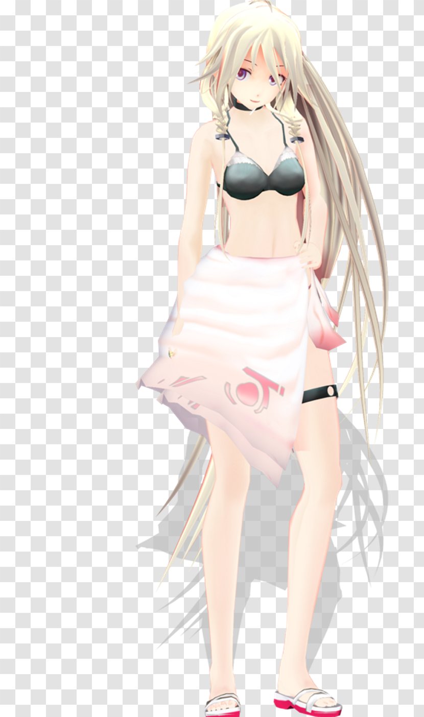MikuMikuDance IA Swimsuit Download - Cartoon - The Lotus Pool By Moonlight Transparent PNG