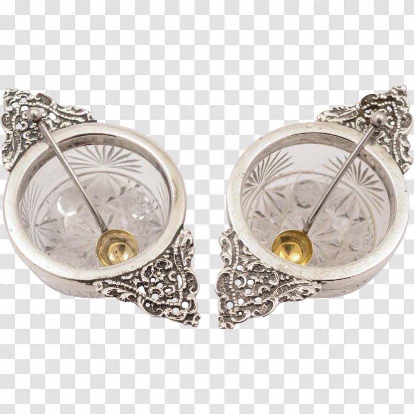 Locket Antique Earring Sterling Silver - Inkwell Transparent PNG