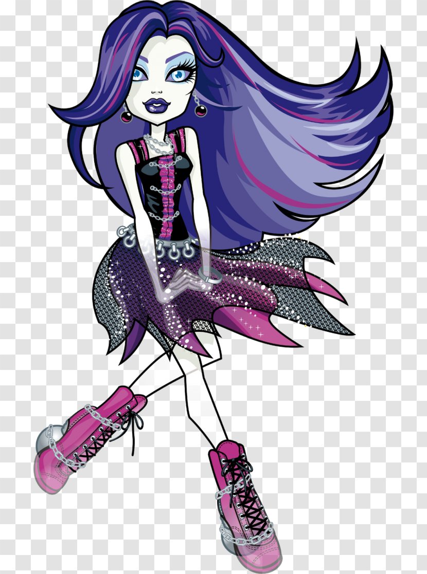 Monster High Dot Dead Gorgeous Lagoona Blue Doll Barbie - Silhouette Transparent PNG