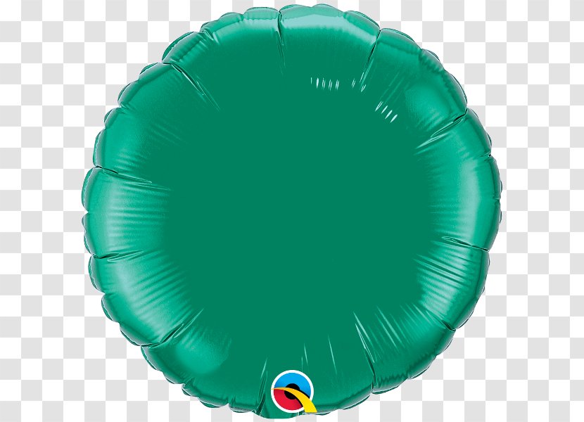 Mylar Balloon BoPET Gas Emerald - Lime - Round Green Transparent PNG