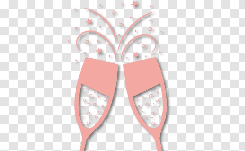 Bruiloft DJ Venlo Champagne Party Glass Drink - Flower - Hi Res Transparent PNG