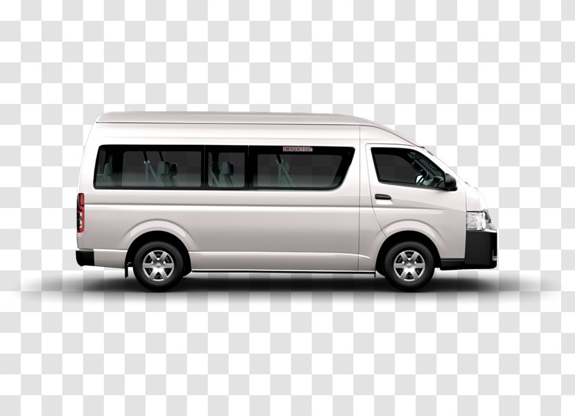Compact Van Toyota HiAce Minivan Car - Bus Transparent PNG