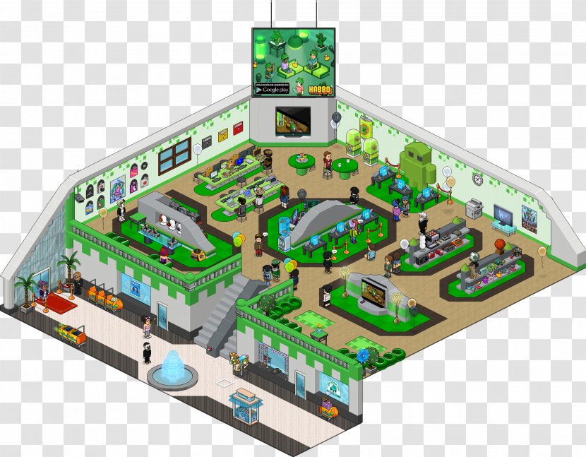 Habbo Online Chat Room Virtual World - House Transparent PNG