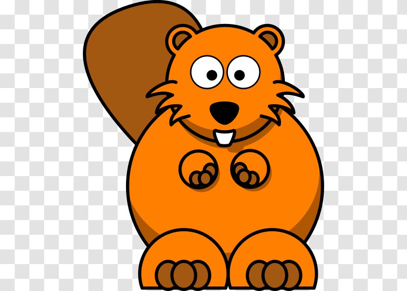 Beaver Clip Art Bear Cartoon - Snout Transparent PNG