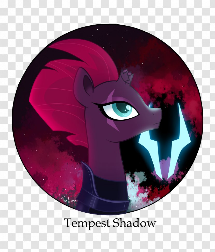 Tempest Shadow Art Illustration Vertebrate Horse - Mythical Creature - Mlp Fanart Transparent PNG
