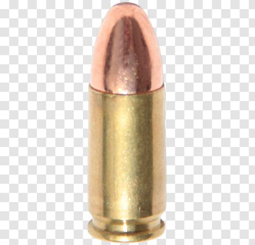 Ammunition 9×19mm Parabellum Cartridge Bullet Pistol - Hollow Point - Bullets Image Transparent PNG