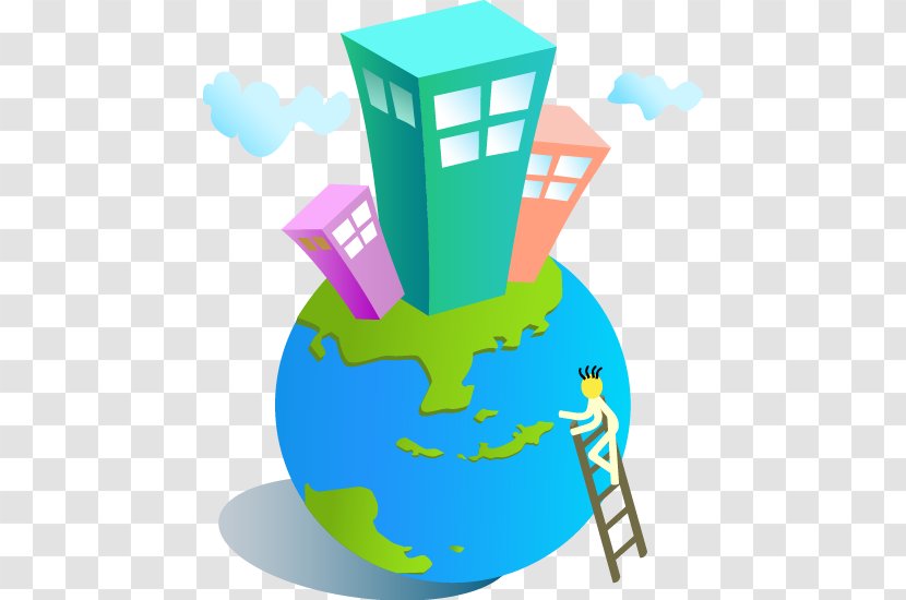 Earth House Illustration - Home Transparent PNG