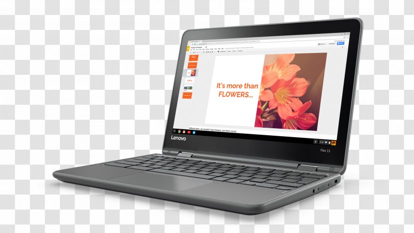 Laptop Lenovo Flex 11 Chromebook Chrome OS Transparent PNG