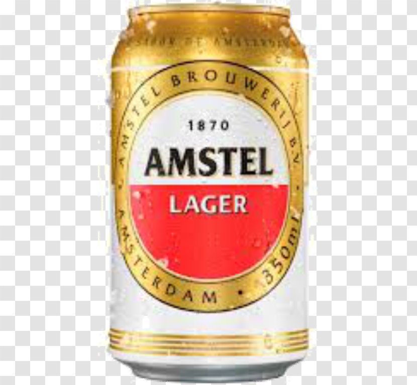 Beer Aluminum Can Amstel Tin Lager Transparent PNG