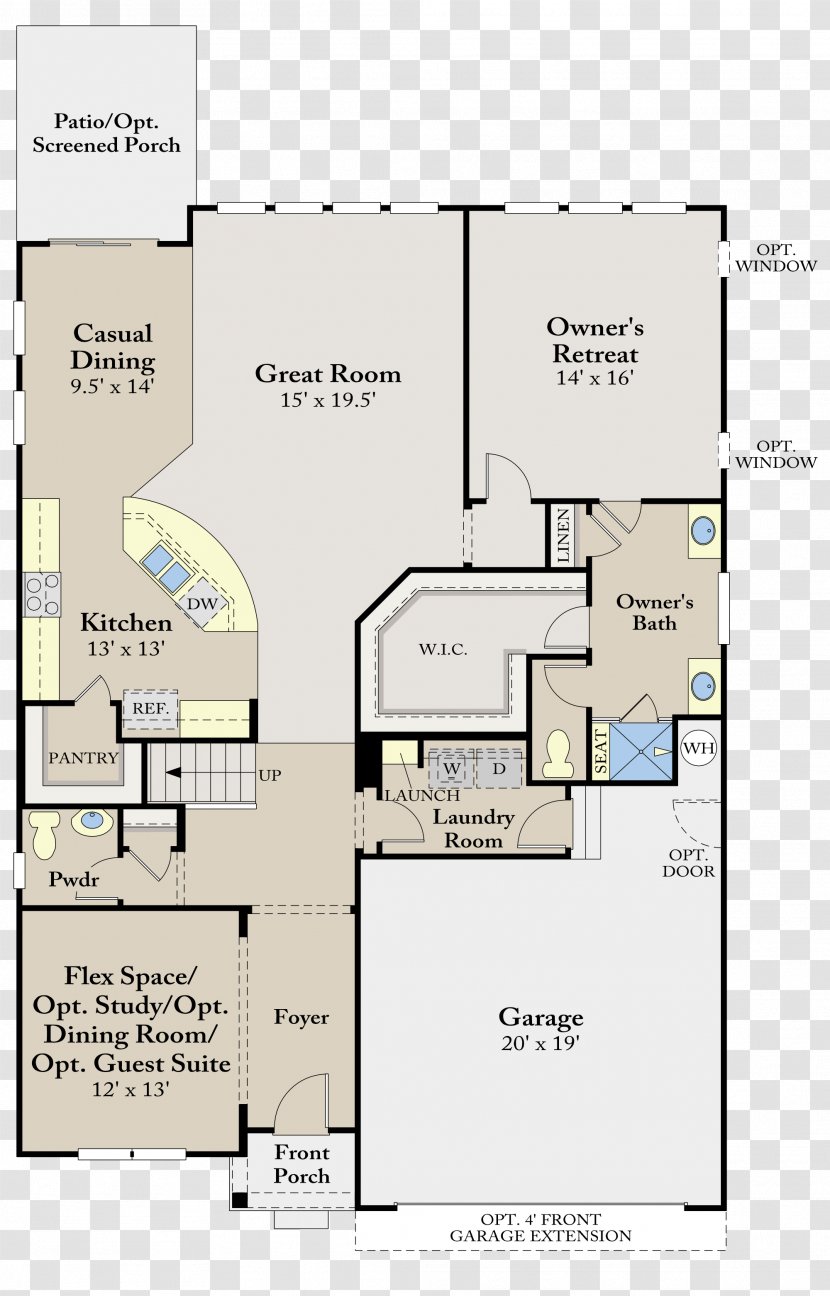 Floor Plan House - Schematic Transparent PNG