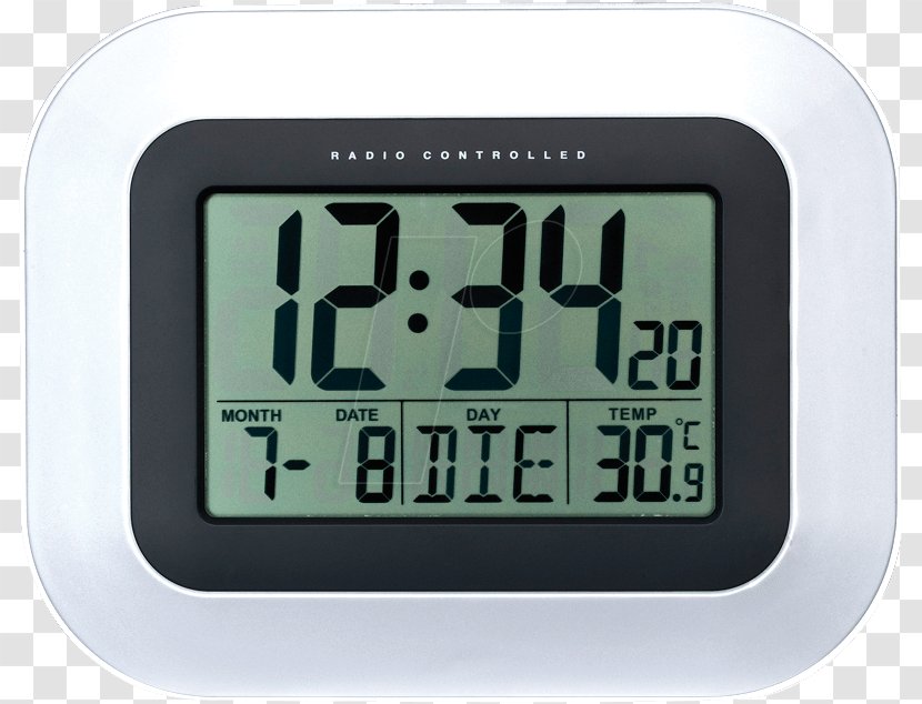 Digital Clock La Crosse Technology Alarm Clocks Atomic - Quartz Wall Transparent PNG