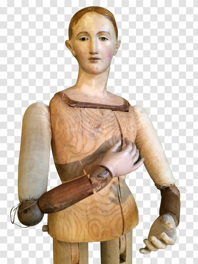 Sculpture Mannequin Figurine Arm Shoulder - Carton Transparent PNG