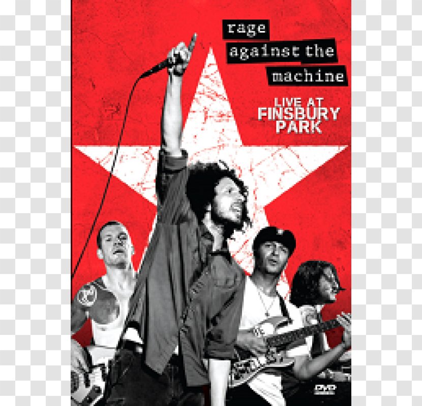 Finsbury Park YouTube Blu-ray Disc Rage Against The Machine Film - Silhouette Transparent PNG