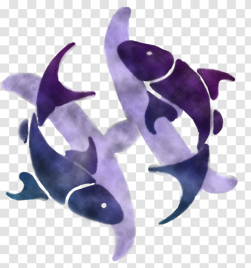 Purple Violet Dolphin Killer Whale Cetacea Transparent PNG