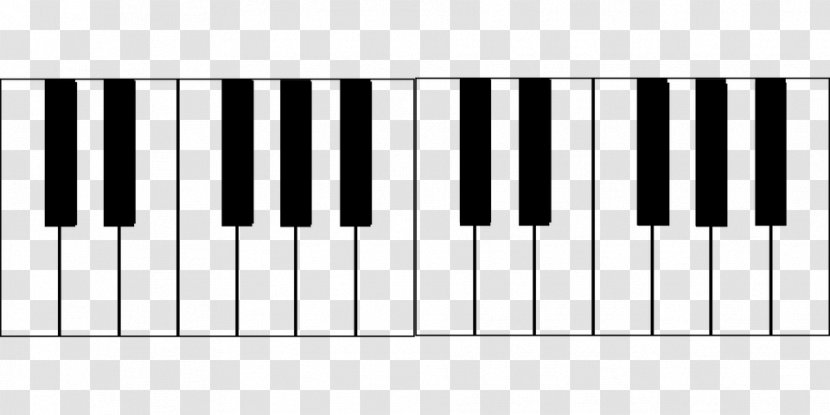 Piano Musical Keyboard Note Chord Chart - Watercolor - Key Transparent PNG