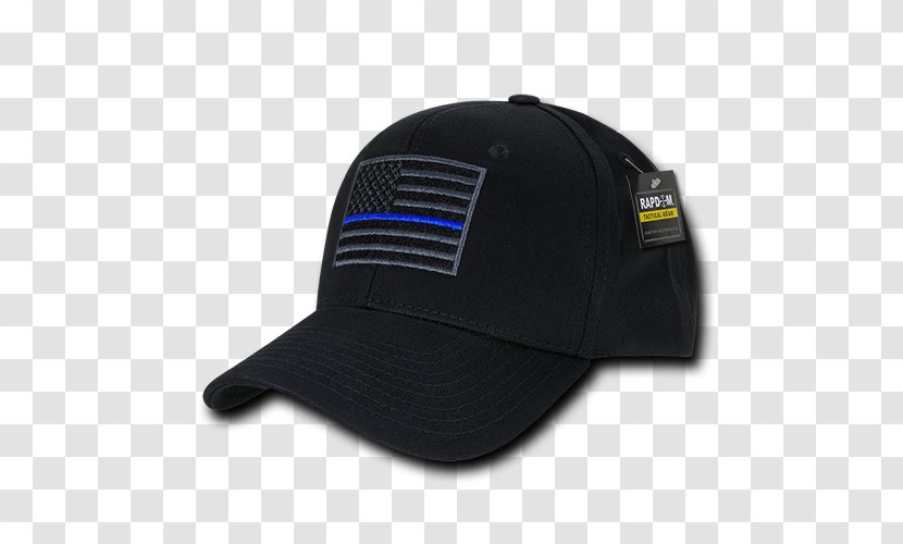Flag Of The United States Baseball Cap Thin Blue Line - Police Transparent PNG