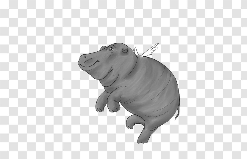 Hippopotamus Rhinoceros Wildlife Elephant Terrestrial Animal - Organism Transparent PNG