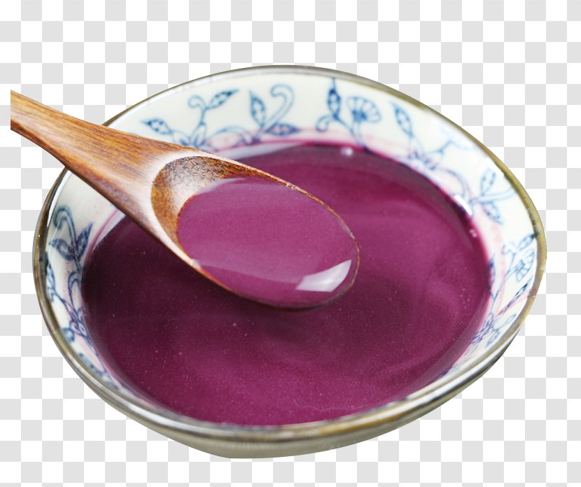 Purple Dioscorea Alata Powder Google Images - Instantly Brewed Potato Paste Transparent PNG