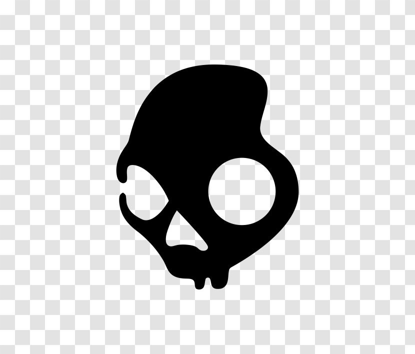 Logo Skullcandy Business - Black And White Transparent PNG