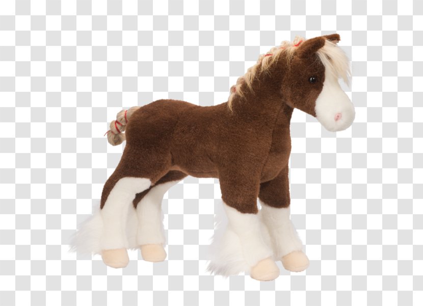 Pony Clydesdale Horse Stuffed Animals & Cuddly Toys Foal Border Concepts Transparent PNG