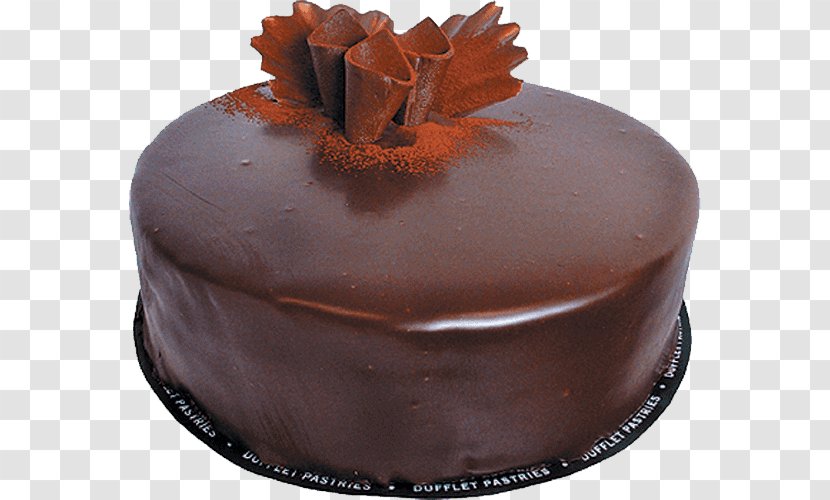 Chocolate Truffle Flourless Cake Ganache Cheesecake - Sugar - Chocolat Transparent PNG