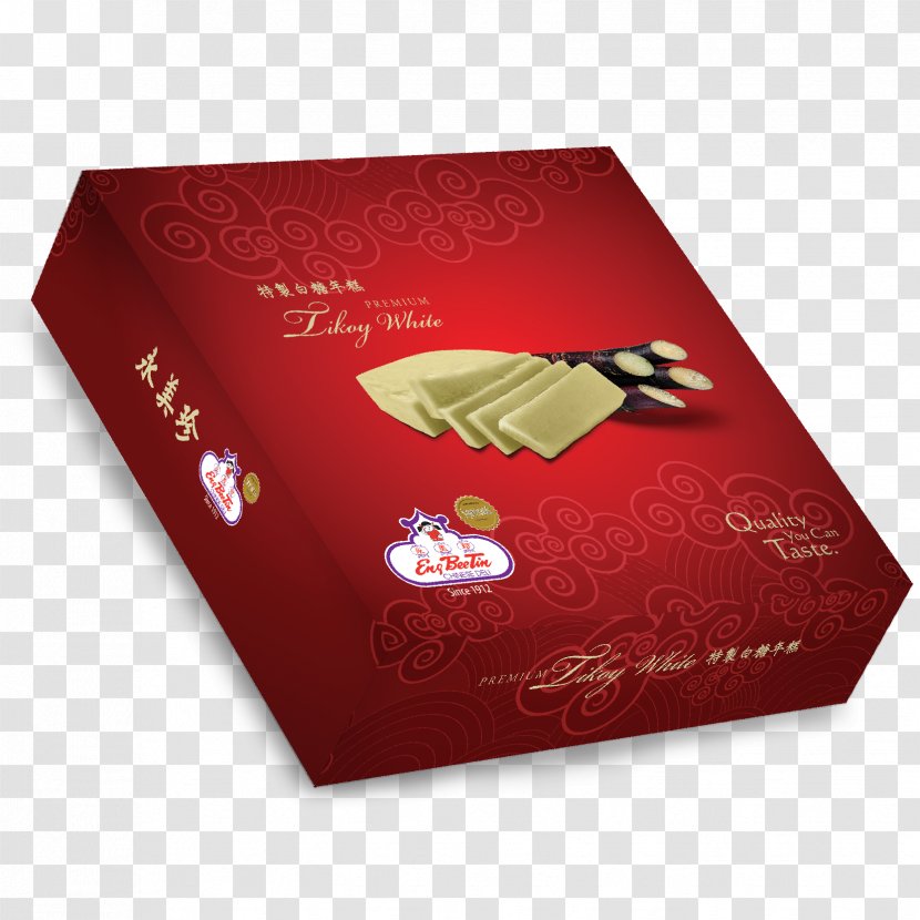 Nian Gao Eng Bee Tin Delicatessen Butterscotch - Red Transparent PNG