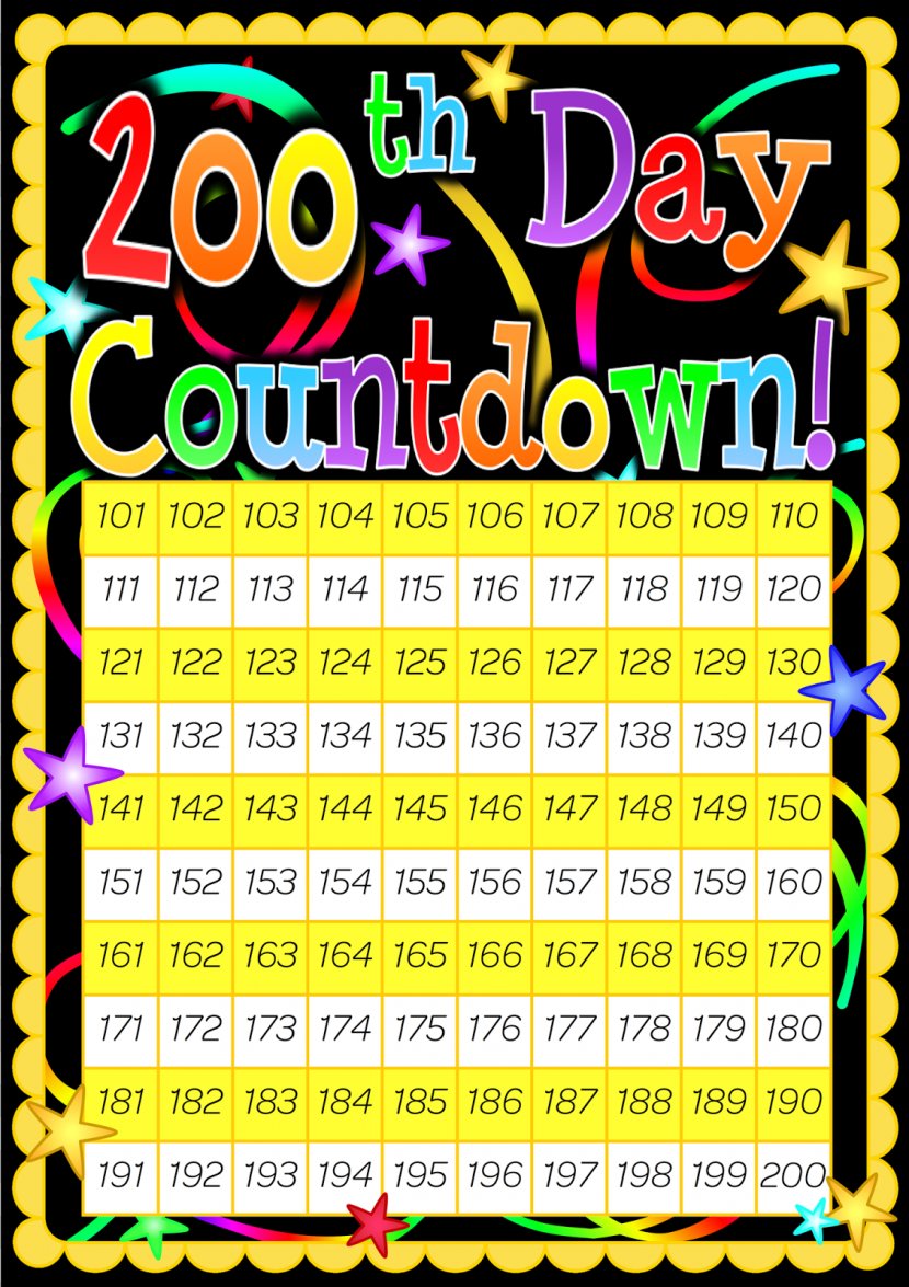 Countdown Online Calendar Clip Art - Event - Count Day Cliparts Transparent PNG