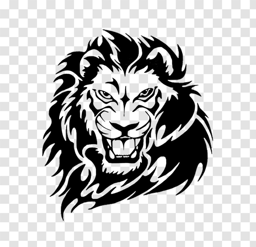 Lion Tattoo Clip Art Transparent PNG