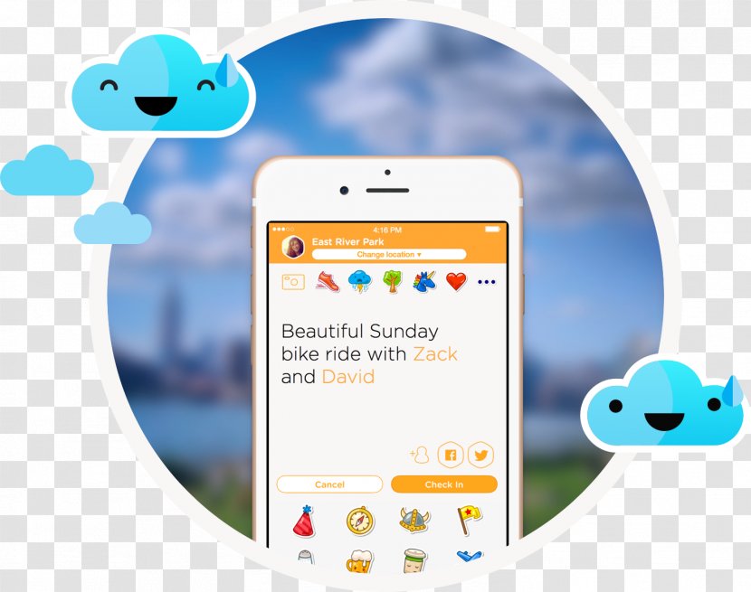 Swarm Smartphone Check-in Mobile App Social Network - Brand Transparent PNG