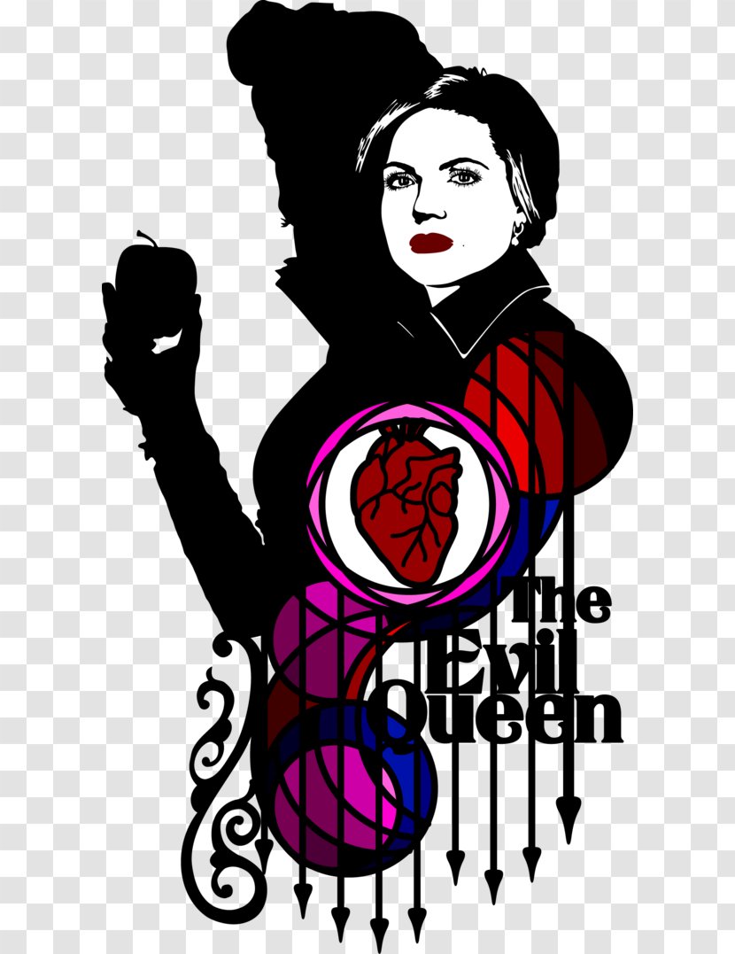 Lana Parrilla Evil Queen Once Upon A Time Regina Mills - Watercolor Transparent PNG