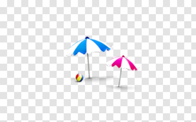 Beach Clip Art - Fundal - Cartoon Rainbow Umbrella Transparent PNG