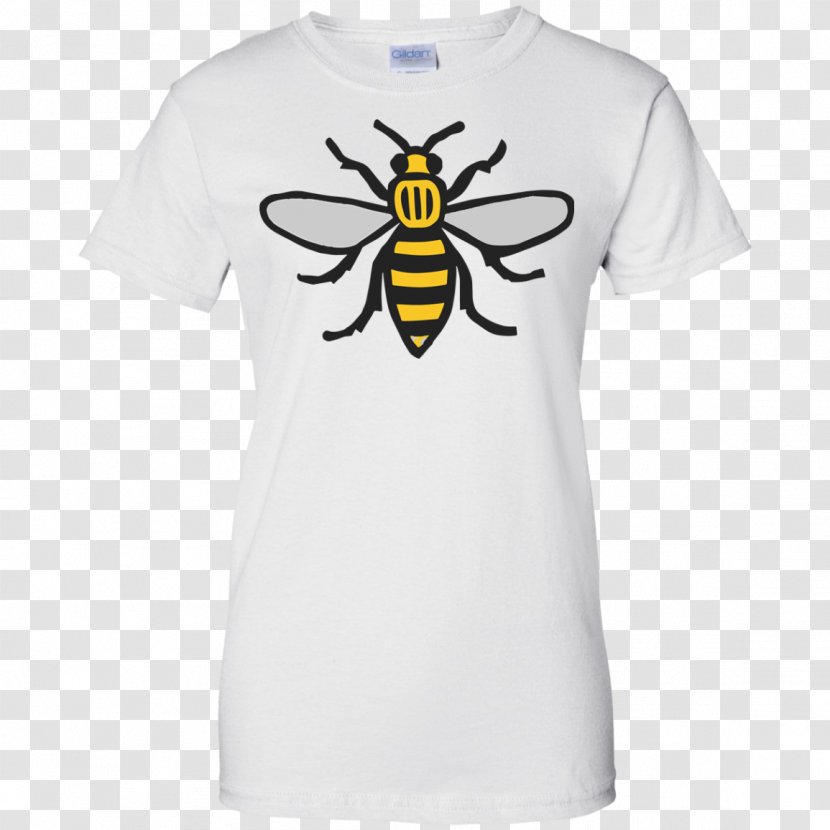 Manchester T-shirt Worker Bee Hoodie - Invertebrate Transparent PNG