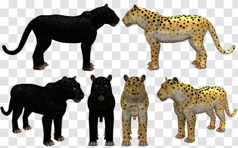 Lion Spore Creatures Cheetah Jaguar - Carnivoran Transparent PNG