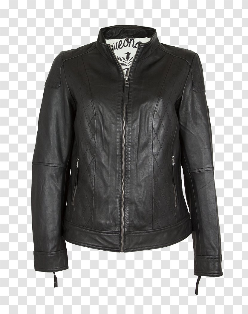 Leather Jacket Flight Blouson MA-1 Bomber Transparent PNG