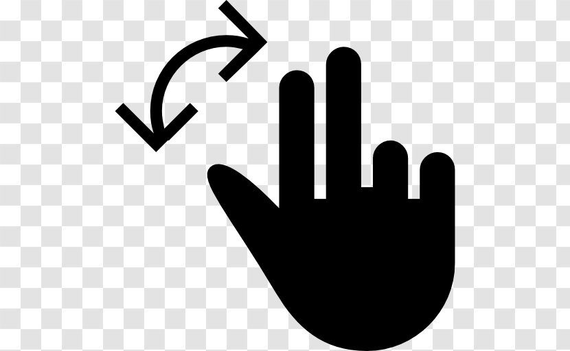 Finger Gesture Symbol - Hand - Middle Transparent PNG