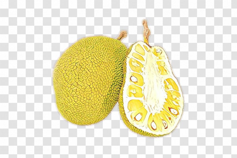 Fruit Cartoon - Yellow - Oval Ornament Transparent PNG