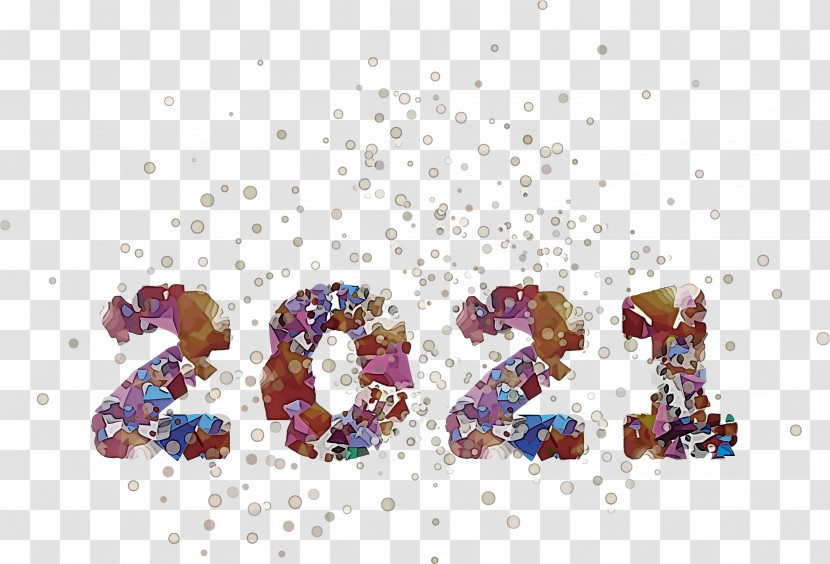 2021 Happy New Year 2021 New Year Transparent PNG