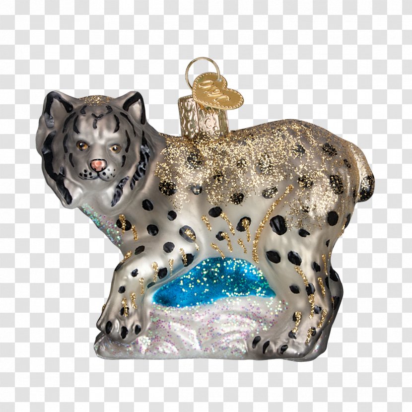 Cat Christmas Ornament Glass Felidae Santa Claus - Big - Lynx Transparent PNG