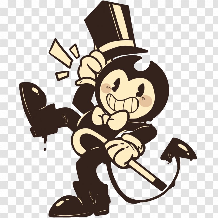 Bendy And The Ink Machine Cuphead Drawing Video Games Joey Drew Studios Inc. - Ahoy Cartoon Transparent PNG