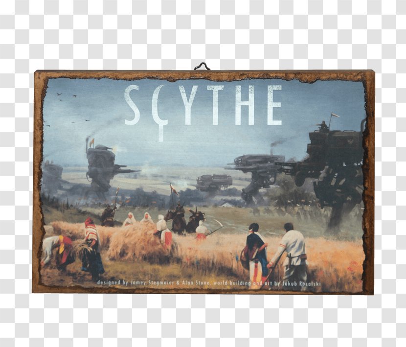 Stonemaier Games Scythe Board Game Set - Miniature Wargaming - Vintage Transparent PNG
