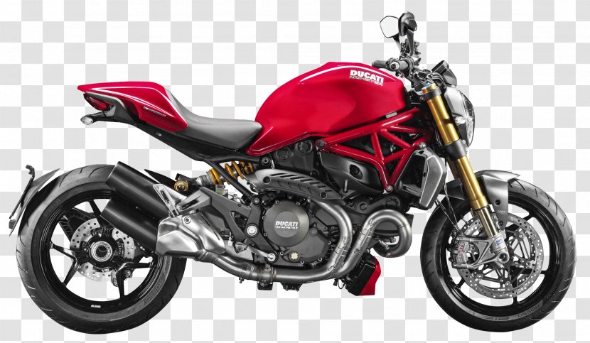 Ducati Multistrada 1200 Monster EICMA - Sport Bike - Red Motorcycle Transparent PNG