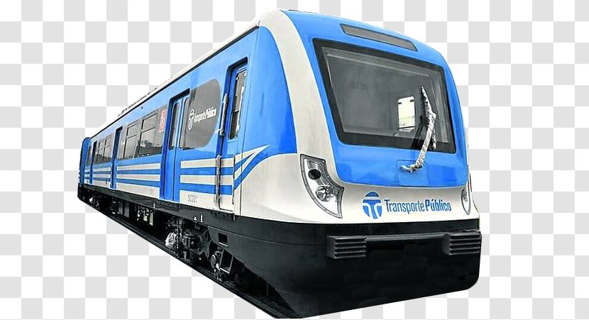 Domingo Faustino Sarmiento Railway Train Line Puerto Madero Rail Transport - UX Transparent PNG