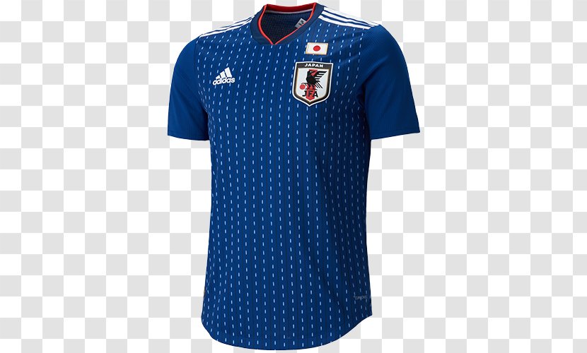 2018 World Cup Japan National Football Team Futsal ユニフォーム Women's - T Shirt - Adidas Transparent PNG