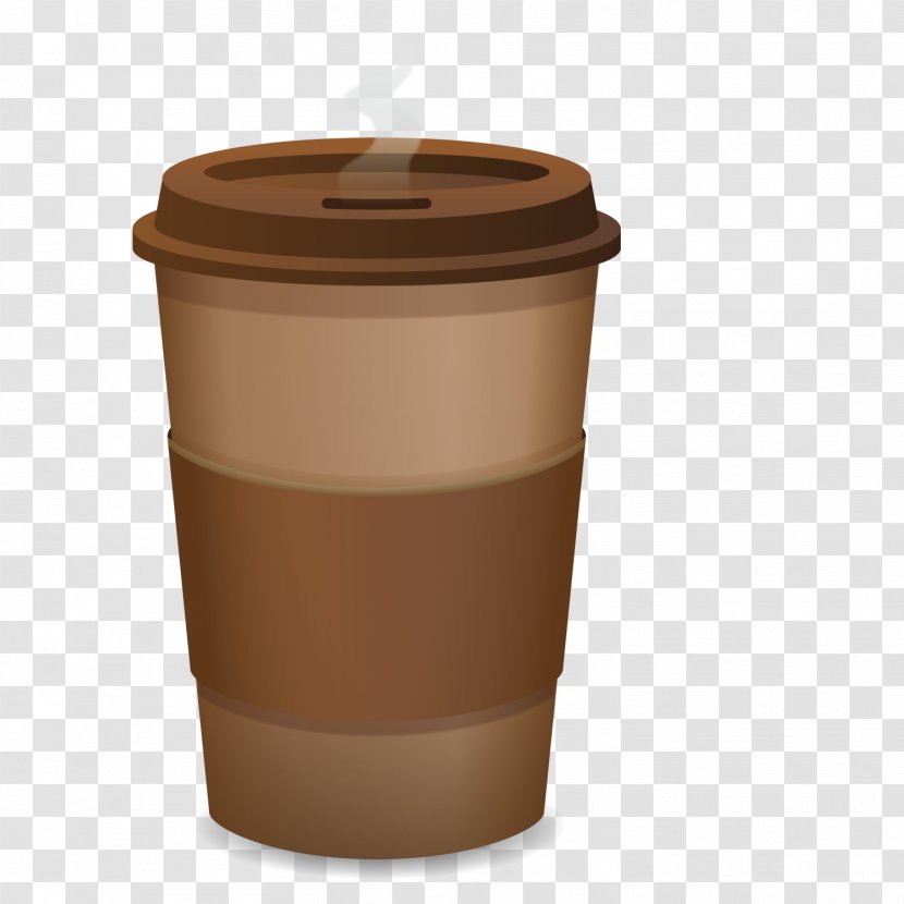 Coffee Cup Cafe Paper - Disposable Transparent PNG