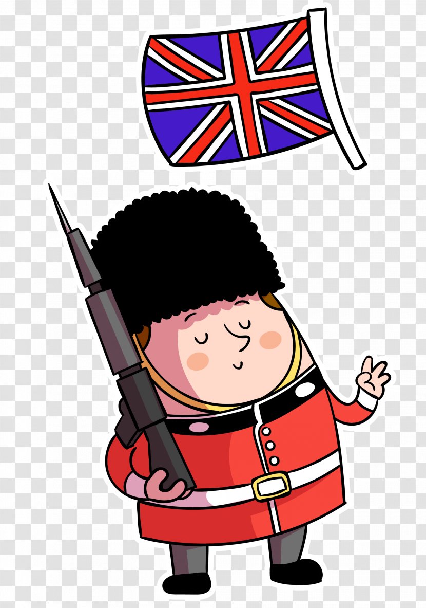 Flag Of The United Kingdom National Cartoon - British Knight Transparent PNG