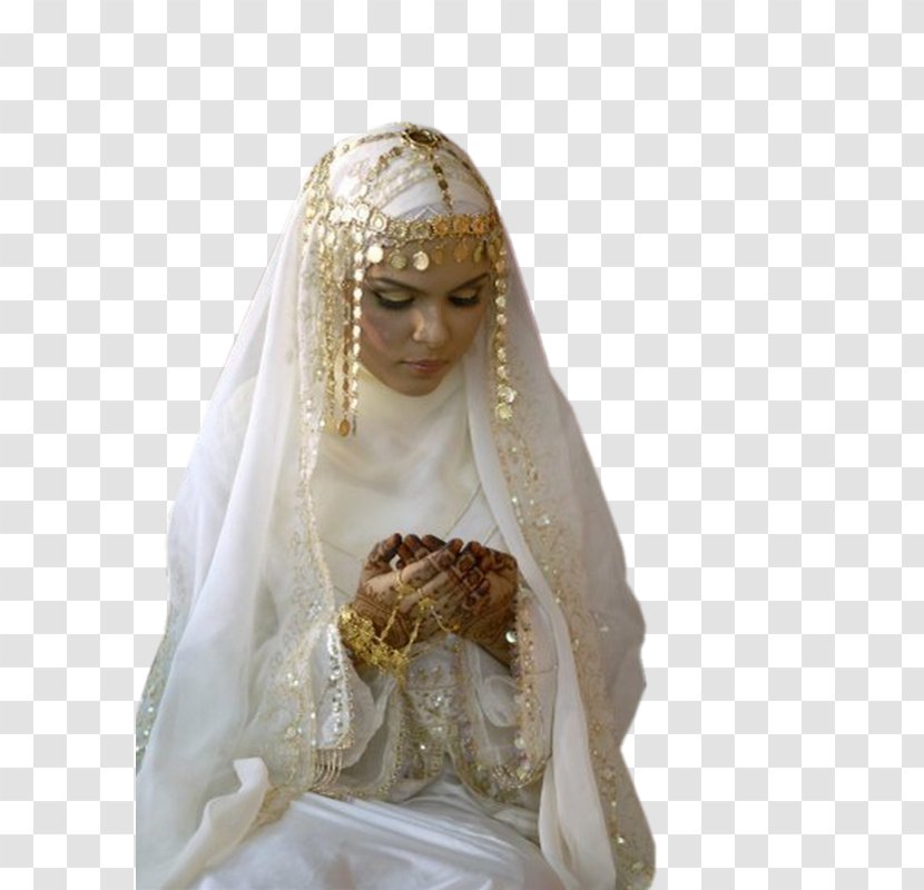 Wedding Dress Bride Islamic Marital Practices - Hijab Transparent PNG