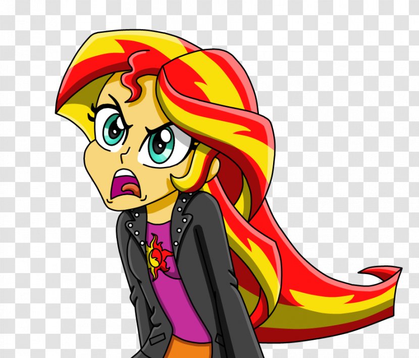 Sunset Shimmer My Little Pony: Equestria Girls Applejack - Mythical Creature - Pony Transparent PNG