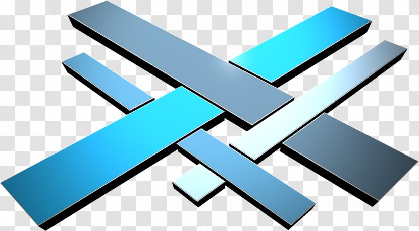 Product Design Brand Graphics Line - Blue - Fd Crossed Axes Transparent PNG