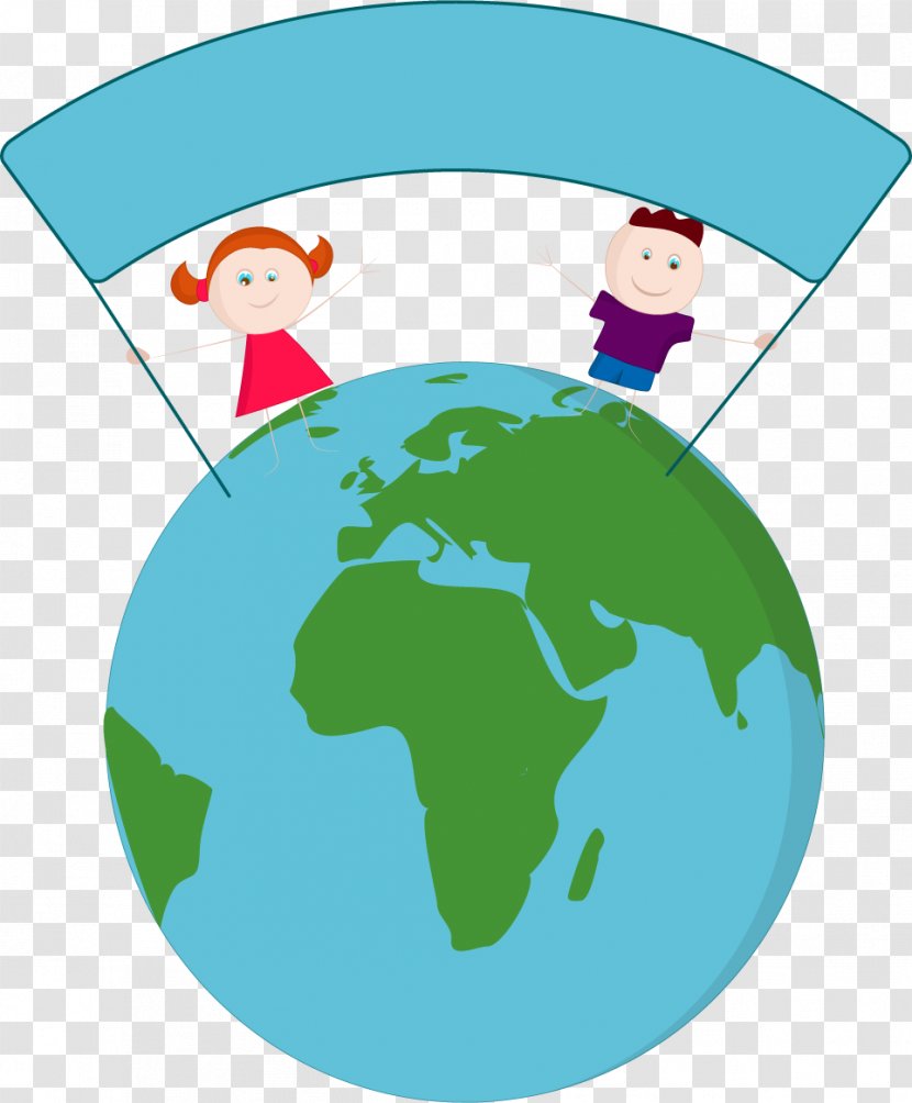 World Map Vector Google Maps - Library - Globes And Cute Cartoon Characters Transparent PNG