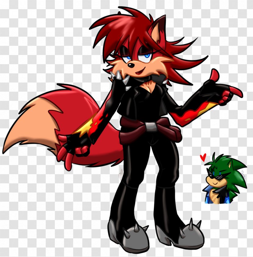 DeviantArt Artist Fox - Heart - Fiona Transparent PNG